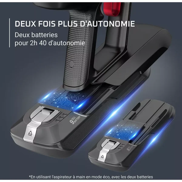 aspirateur balai rowenta x force flex 15.60 rh99f3wo