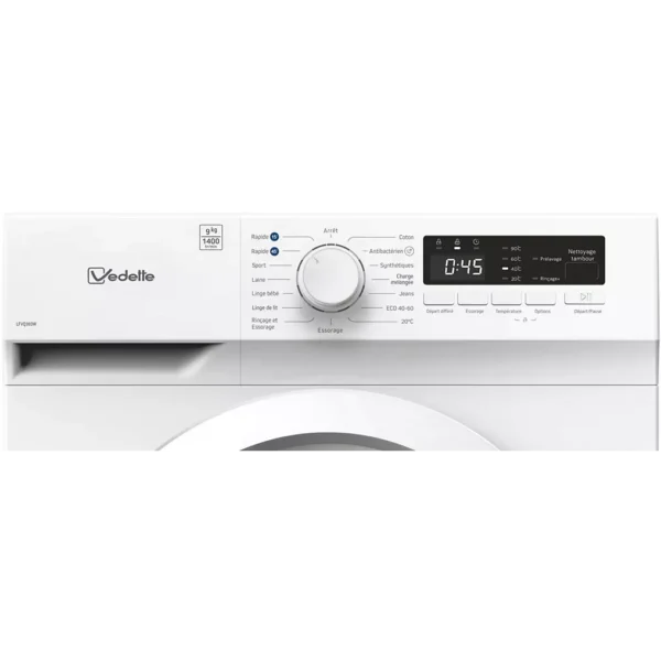 lave linge compact vedette lfvq393w