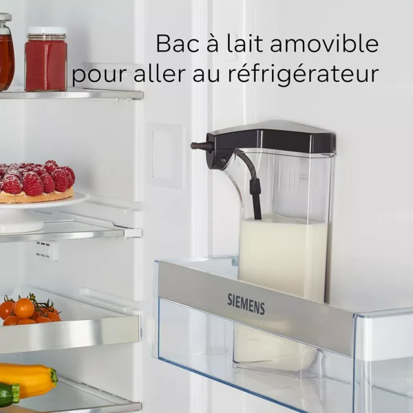 expresso broyeur siemens eq700 integral inox silver/noir tq713r03
