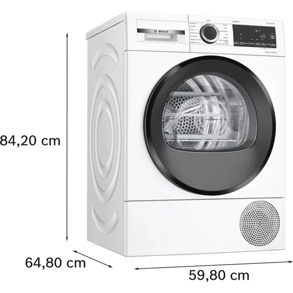 sèche linge pompe à chaleur bosch wqg1450bfr