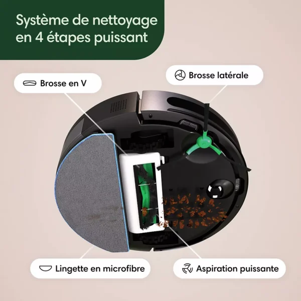 aspirateur robot irobot roomba combo 2 essential