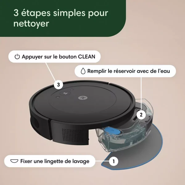aspirateur robot irobot roomba combo 2 essential