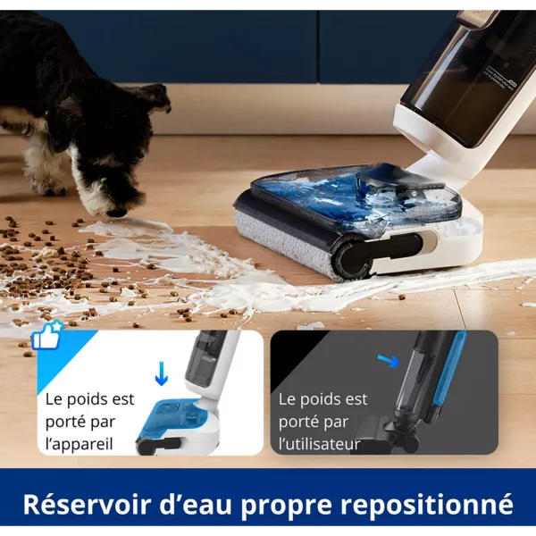 aspirateur laveur tineco floor one s5 stretch extreme