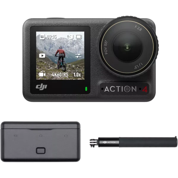 caméra sport dji osmo action 4 adventure combo