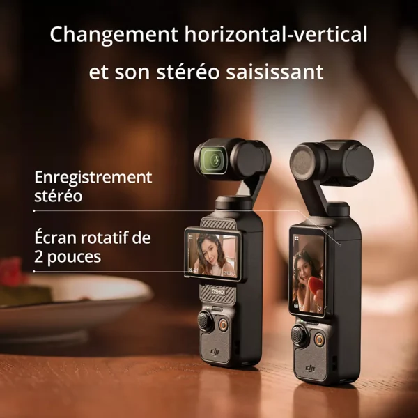 caméra sport dji osmo pocket 3