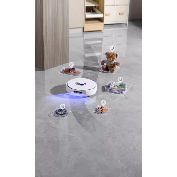 aspirateur robot narwal freo z10 ultra blanc argente