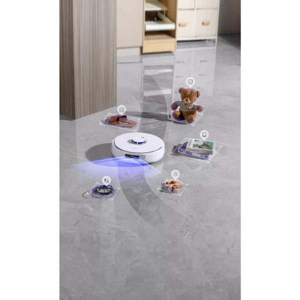 aspirateur robot narwal freo z10 ultra blanc argente