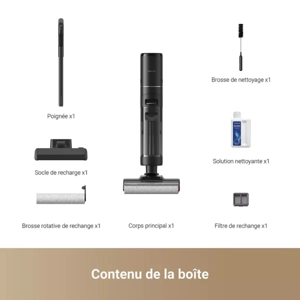 aspirateur laveur dreame h12 pro ultra