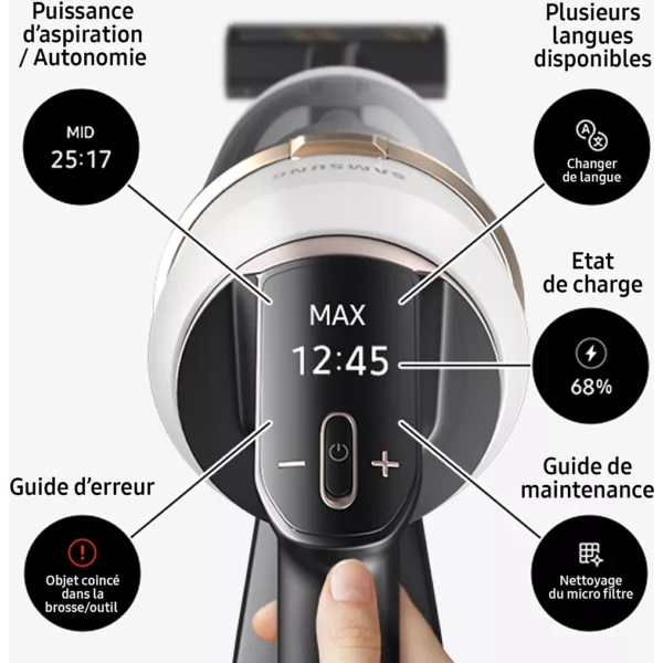 aspirateur balai samsung jet 95 complete vs20c95e4tb