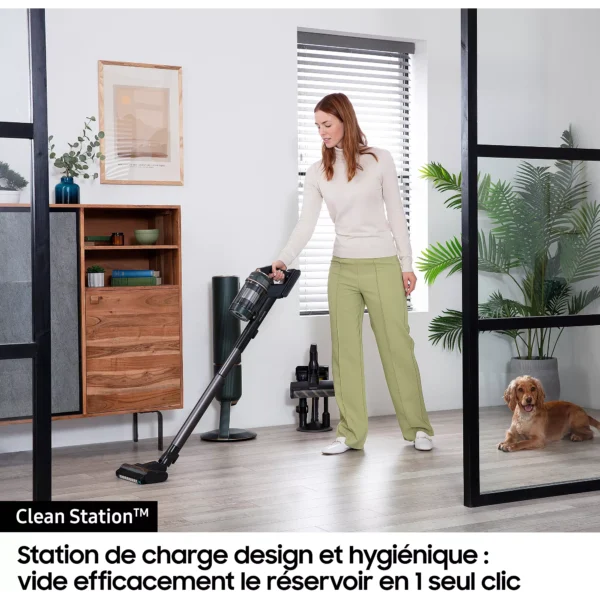 aspirateur balai samsung bespoke jet plus complete vs20b95c43w