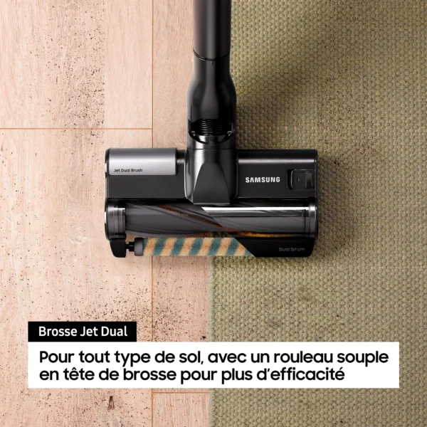 aspirateur balai samsung bespoke jet plus complete vs20b95c43w