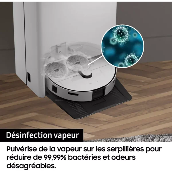 aspirateur robot samsung jet bot combo ai vr7md97a14g