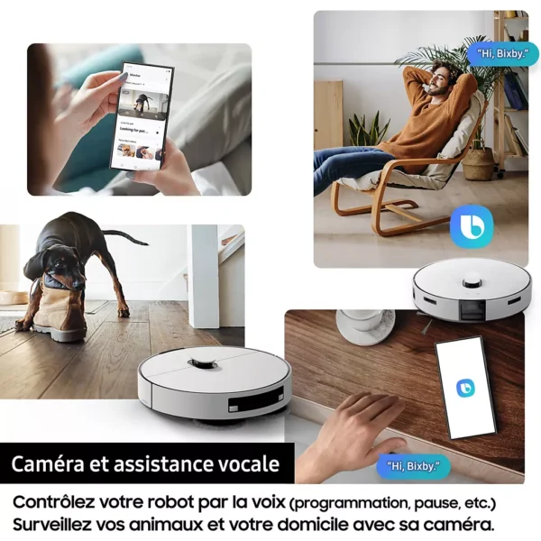 aspirateur robot samsung jet bot combo ai vr7md97a14g