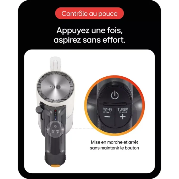 aspirateur balai lg a9k lite1c
