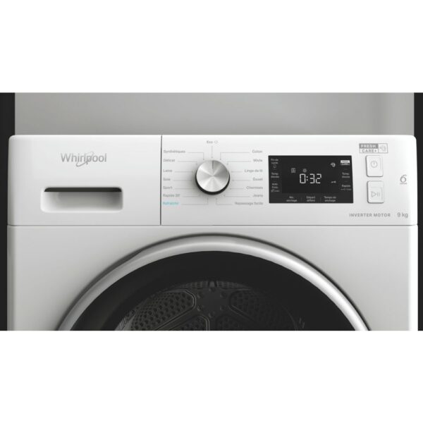 sèche linge pompe à chaleur whirlpool fftbnm229x2bfr
