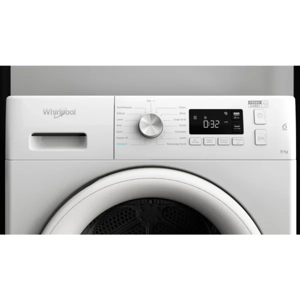 sèche linge pompe à chaleur whirlpool fftnm1182fr