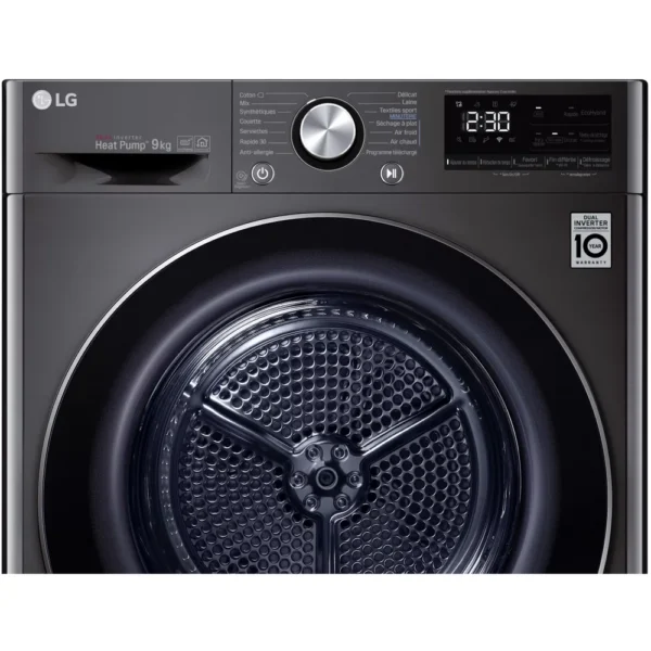 sèche linge pompe à chaleur lg rh9v92bs