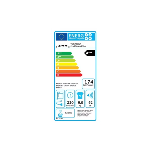 sèche linge pompe à chaleur miele twr 780 wp