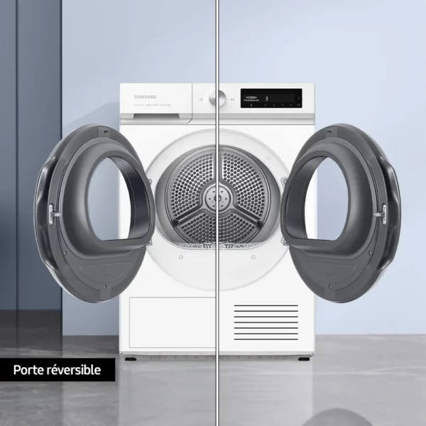 sèche linge pompe à chaleur samsung dv90bb7445gws3 bespoke ai
