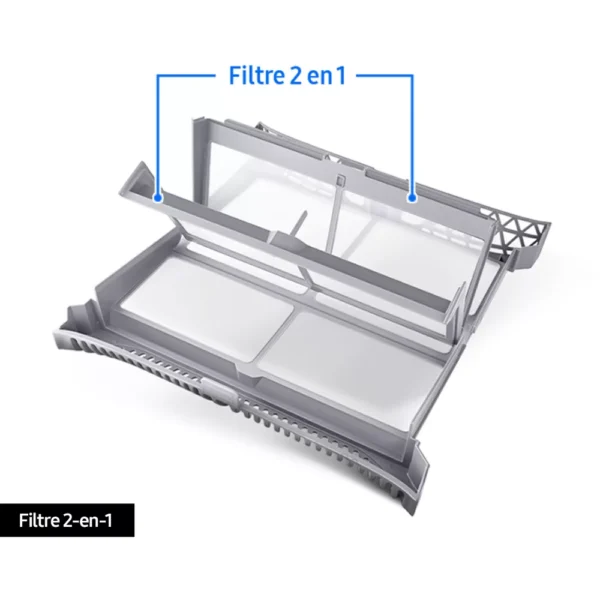 sèche linge pompe à chaleur samsung dv90bb7445gws3 bespoke ai