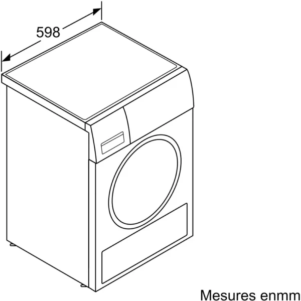 sèche linge pompe à chaleur siemens wq33g2d0ff