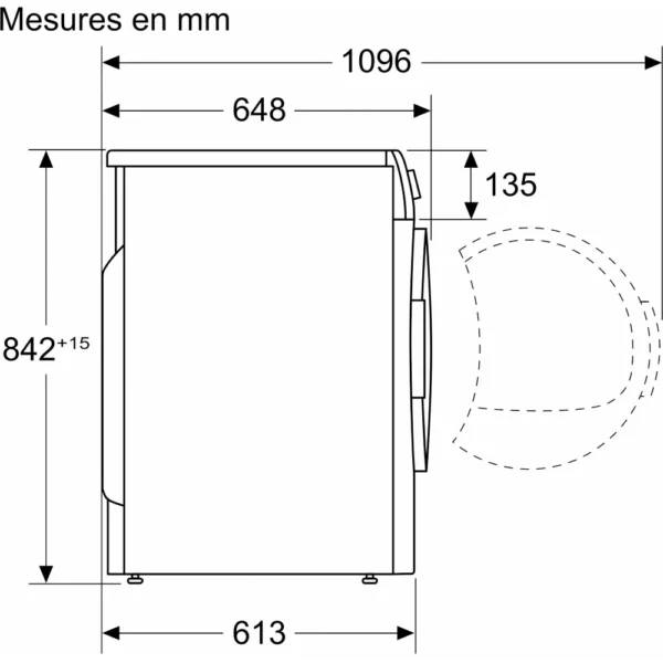 sèche linge pompe à chaleur siemens wq33g2d0ff
