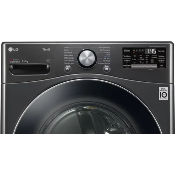 sèche linge pompe à chaleur lg rh6p12bs