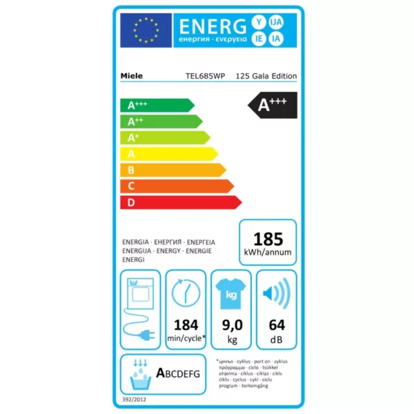 sèche linge pompe à chaleur miele tcl 680 wp