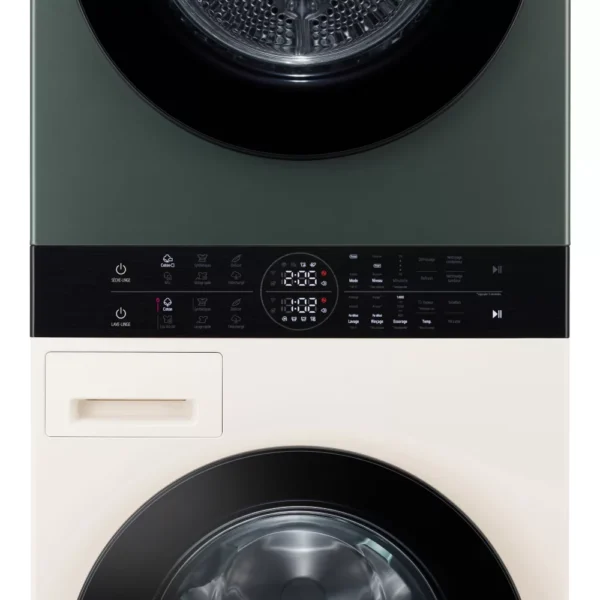 lave linge séchant hublot lg f214wt8grbe washtower