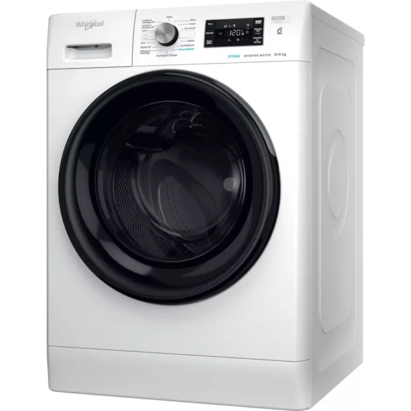 lave linge séchant hublot whirlpool ffwdb864369bvfr