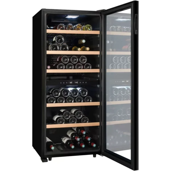 cave à vin de service la sommeliere ls102dzblack6+
