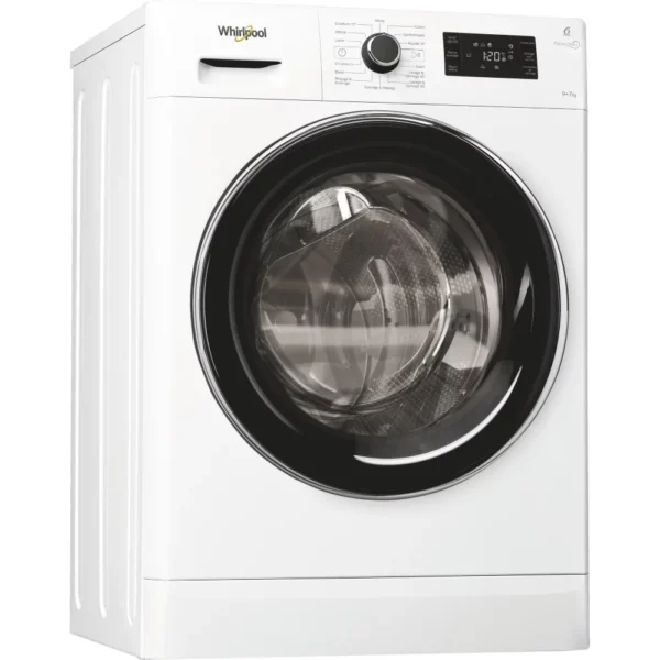 lave linge séchant hublot whirlpool fwdg97168bxfr