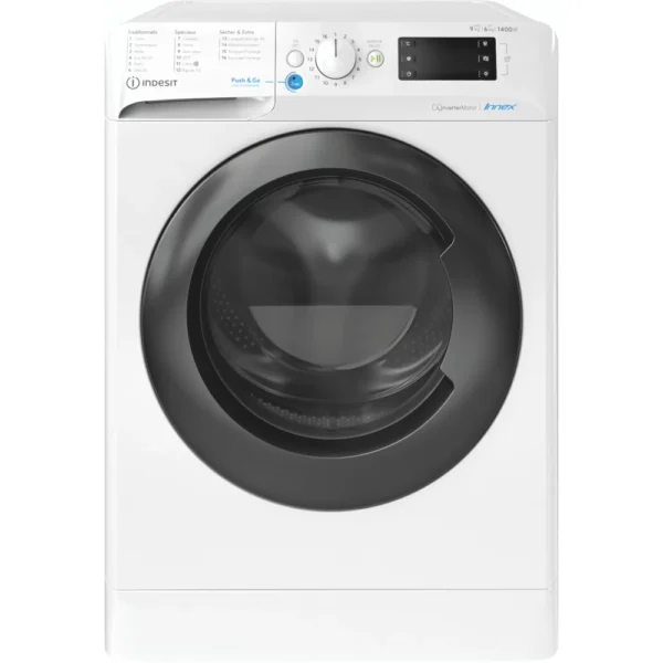 lave linge séchant hublot indesit bde964359wbfr