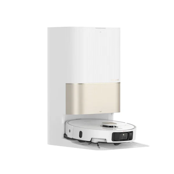 robot aspirateur laveur dreame x40 ultra complete blanc