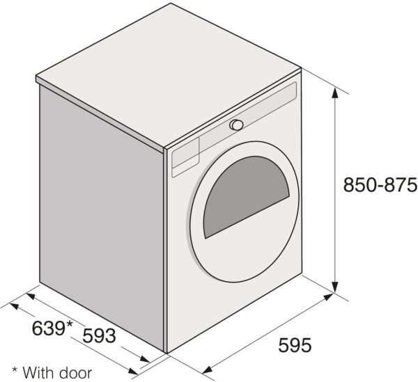 sèche linge pompe à chaleur asko t408hd.t.p